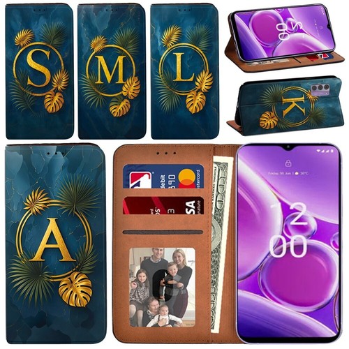 Leather wallet cover case fits - cover,