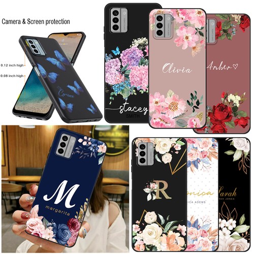 Floral cover for nokia c02 - cover,