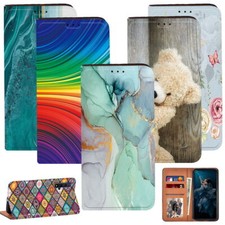 Leather Phone Stand Cover Case