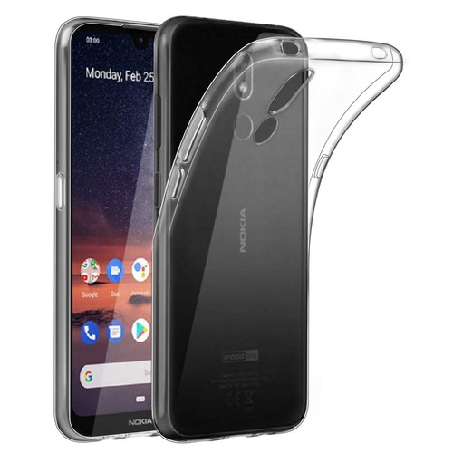 Crystal clear gel case cover - clear,