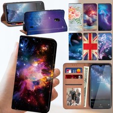 FLIP WALLET LEATHER CASE STAND