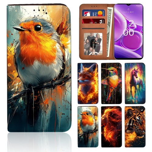 Flaming spirit design leather - spirit,