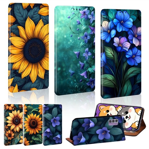 Vintage floral art leather - floral,