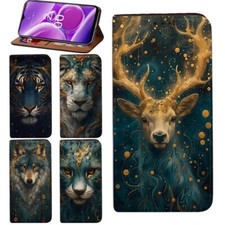 Print PU Leather Phone Stand