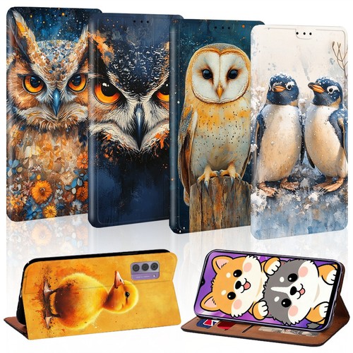 Watercolour bird art leather - bird,