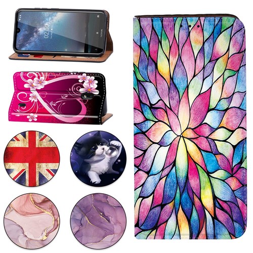 Leather stand wallet cover - pu,