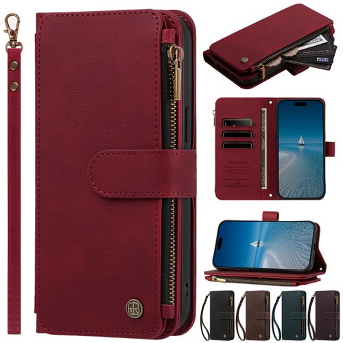 Zip wallet case - case, leather