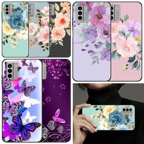 Shockproof cover chic - cover, flowers