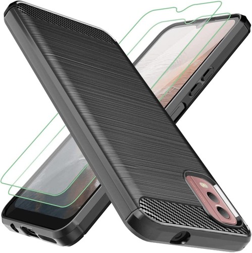 For nokia c32 case carbon - for, case,